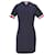Tommy Hilfiger Damenkleid mit normaler Passform Marineblau Polyamid Nylon  ref.1248083