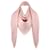 Louis Vuitton Xale LV com monograma na nova cor rosa pó. Seda  ref.1248140