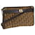 Christian Dior Trotter Canvas Shoulder Bag Brown Auth ep3298  ref.1248157