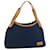 BURBERRY Blue Label Tote Bag Canvas Navy Auth ti1535 Navy blue Cloth  ref.1248162