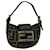 FENDI Zucca Canvas Mini Mamma Baguette Hand Bag Brown Auth 66352A Cloth  ref.1248173