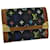 Monedero Porte Monnaie Plat multicolor con monograma de LOUIS VUITTON M92656 LV Auth 66263 Negro  ref.1248273