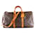 LOUIS VUITTON Travel bags Keepall Brown Leather  ref.1248305