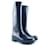 Louis Vuitton Stiefel Marineblau Leder  ref.1248318