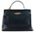 Hermès HERMES Handbags Kelly 35 Navy blue Leather  ref.1248428