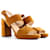 Prada heels Brown Leather  ref.1248495