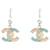 Chanel earrings CC Multiple colors Metal  ref.1248664