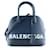 BALENCIAGA Handtaschen Ville Top Handle Marineblau Leder  ref.1248717