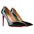 CHRISTIAN LOUBOUTIN Heels Pigalle Black Leather  ref.1248798