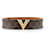 LOUIS VUITTON Bracelets Essentiel V Cuir Marron  ref.1248816