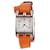 Hermès Relojes HERMES Cabo Cod Naranja Acero  ref.1248906