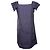 See by Chloé GUARDA PER CHLOE, vestito di lino viola Porpora - vista 3
