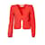 Vanessa Bruno, blazer rojo coral sin botones Roja Viscosa  ref.1248975