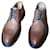 Sapatos Derby Saint Georges - Louis Vuitton Marrom Couro  ref.1249047