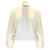 Autre Marque Balenciaga Ivory Draped Open Jersey Jacket Cream Viscose  ref.1249101