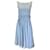Autre Marque Marni Light Blue 2020 Sleeveless Chambray Denim Midi Dress Cotton  ref.1249107