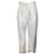 Autre Marque Pantaloni Zimmermann con occhielli affusolati Bowie color avorio Bianco Biancheria  ref.1249117