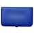 Hermès Dogon Azul Couro  ref.1249236