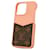 Louis Vuitton Etui Iphone Pink Leder  ref.1249557