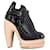 Proenza Schouler Huarache-Style Ankle Boots in Black Leather  ref.1249606