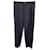 Maßgeschneiderte Balenciaga-Hose mit normaler Passform aus schwarzer Wolle  ref.1249631