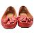 Mocassini Coach con Nappe in Pelle Rossa Rosso - vista 2