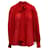 Rejina Pyo Lynn Tie Neck Long Sleeve Blouse in Red Polyester  ref.1249679