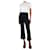 Gucci Black high-rise striped trousers - size UK 6 Viscose  ref.1249783