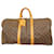 Louis Vuitton Keepall Bandouliere 55 Brown Cloth  ref.1249916