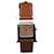 Hermès Relógio Hermes Prata Quartzo Heure H Metal Bezerro-como bezerro  ref.1250063