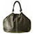 Grand cartable Miu Miu en cuir noir avec double poignée supérieure, sac de shopping cousu.  ref.1250119