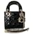 Lady Dior Black Leather  ref.1250124