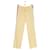 Zadig & Voltaire Yellow wide leg pants Synthetic  ref.1250310