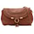 Chloé CHLOE Calfskin Marcie Pochette Crossbody Bag in Tan Brown Leather  ref.1250527