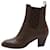 Fendi Karligraphy Panelled Boots 37.5 eu. Leather  ref.1250556