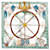 Hermès Sciarpa Hermes in seta Design di Laurence Bourthoumieux Multicolore  ref.1250616