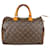 Louis Vuitton Canvas Monogram Speedy 30 Brown Leather  ref.1250673