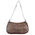 Louis Vuitton PRADA CLEO TRIANGLE NYLON SHOULDER BAG Brown Leather  ref.1250679