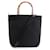 GUCCI Totes Leather Black Bamboo  ref.1250726