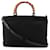 GUCCI Totes Leather Black Bamboo  ref.1250767