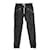 Pantaloni da moto in pelle nera Burberry Brit Nero  ref.1250810