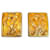 Yves Saint Laurent Orecchini Gold hardware Metallo  ref.1250815