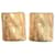 Yves Saint Laurent Orecchini Gold hardware Metallo  ref.1250816