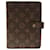 Louis Vuitton Agenda MM Brown Cloth  ref.1250988