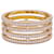 Hermès Anel de Hermes, "Ariane", Rosa ouro, diamantes. Ouro rosa  ref.1251061