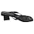 Frame Denim Sapatos de sandália de couro Preto  ref.1251063