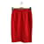 CHANEL  Skirts T.International M Wool Red  ref.1251125