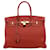 Birkin Hermès HERMES HandbagsLeather Red  ref.1251181