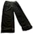 Cambon Black Chanel pants Silk Wool  ref.1251261