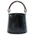 Kenzo Vintage Bucket Bag aus schwarzem Leder  ref.1251433
